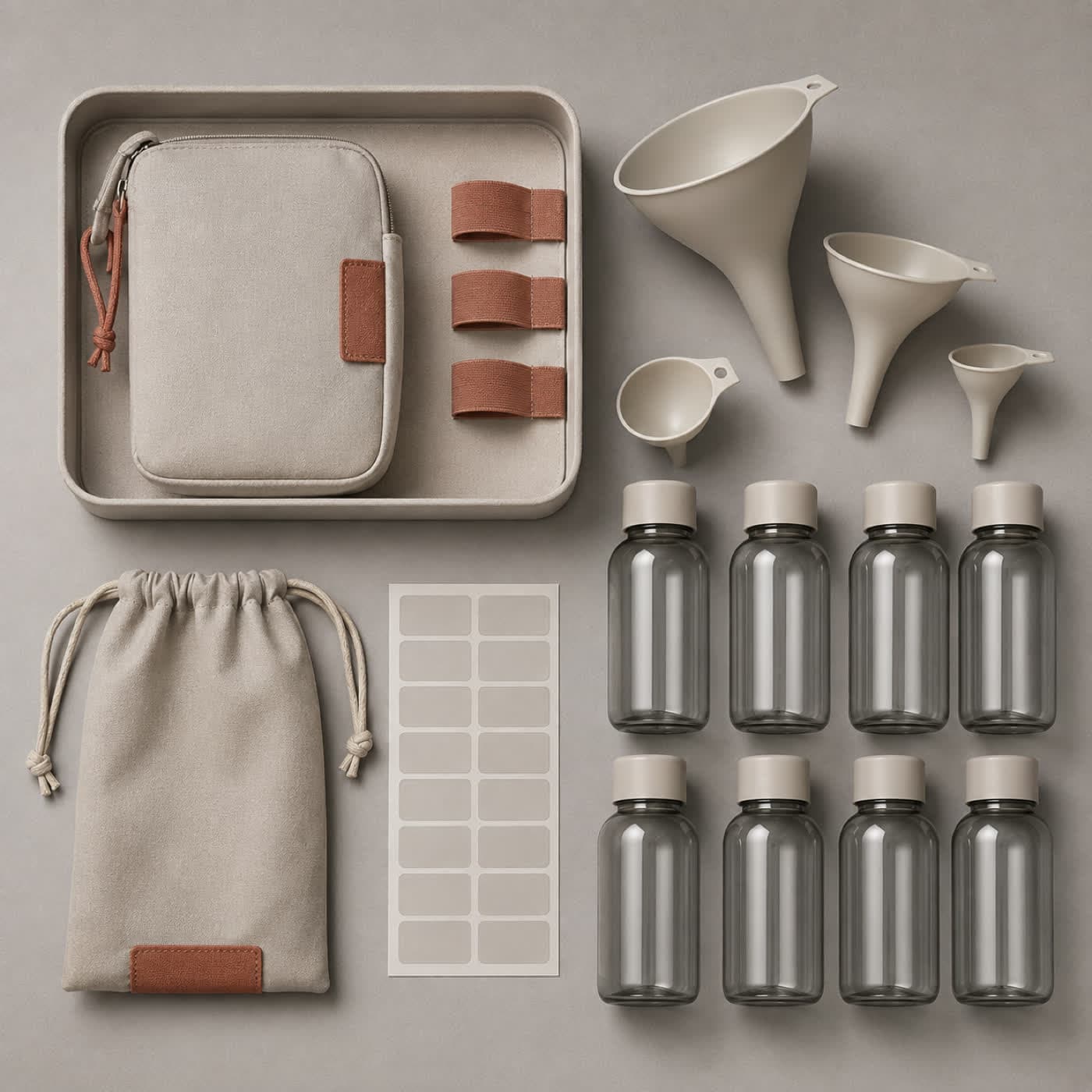 Decant Station cosmetic organiser